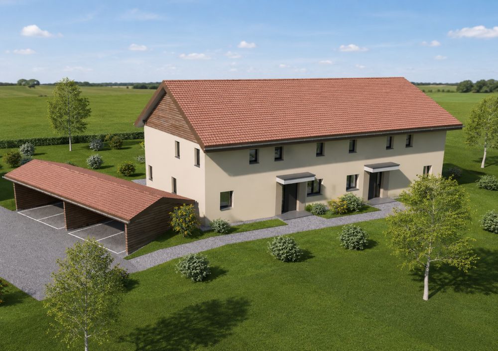 Magnifiques villas mitoyennes neuves de 5.5 pièces à vendre sur plan à Chénens (FR) -  Bild 2