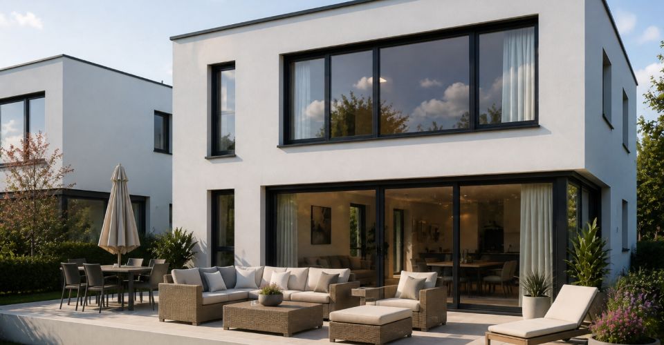 Dernière villa avec jardin de 4,5 pièces, cadre verdoyant et prestations haut de gamme ! - Maison 4.5 pièces - image - 1
