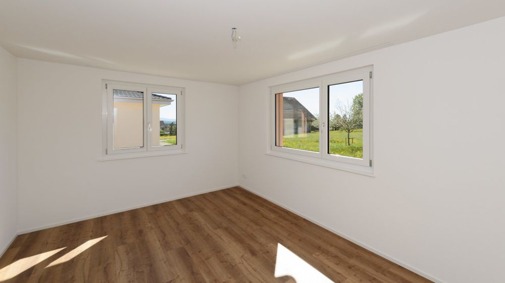Neubau, nahezu energieautark - Freistehendes 5½-Zimmer Einfamilienhaus mit grossem Garten -  Bild 6