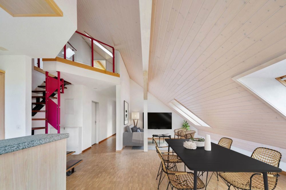 Wohnung mit herrlicher Aussicht - Erstvermietung nach Totalsanierung - Wohnzimmer