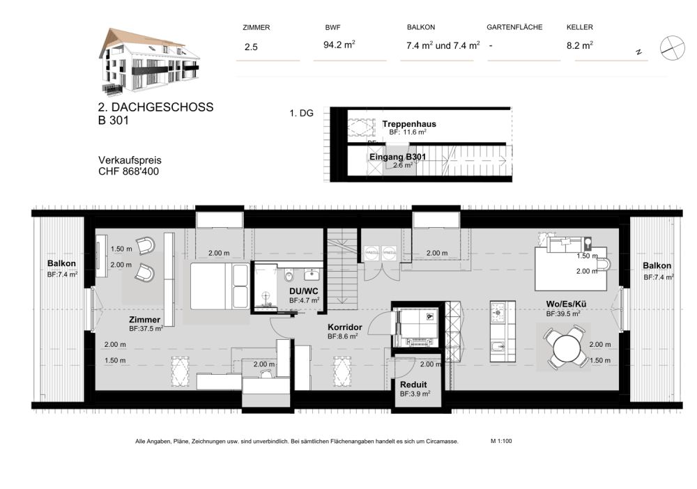 Tiefere Kosten, gesunde Raumatmosphäre, mehr Nachhaltigkeit  - Neubau mit Minergie-P Zertifizierung -  Bild 13