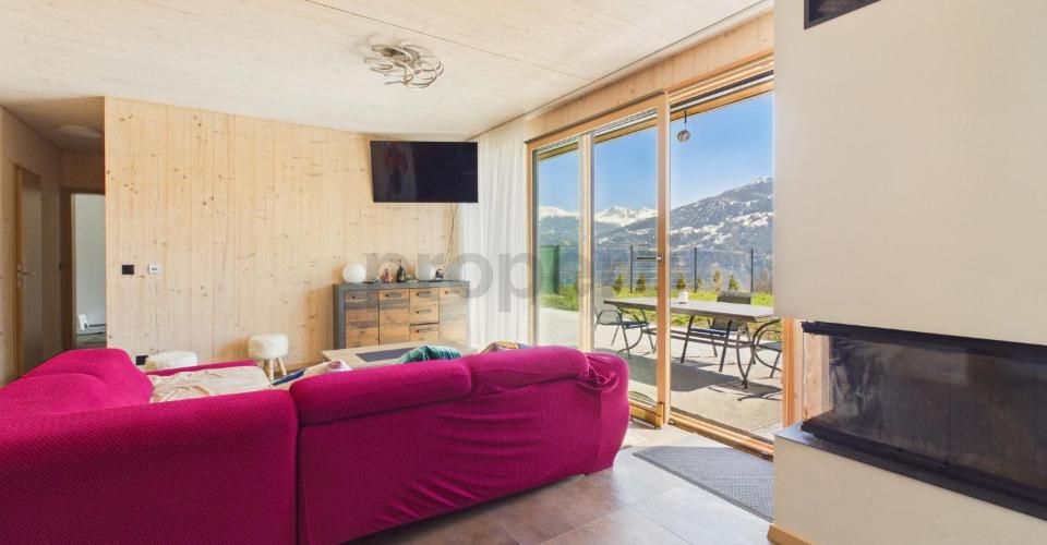 Moderne 5.5 pièces maison mitoyenne avec parking, Lens - Maison contiguë 5.5 pièces - image - 2