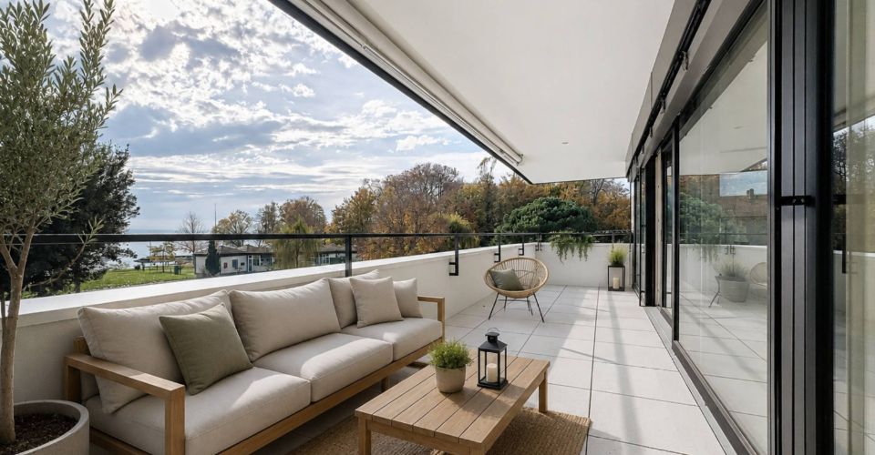 Appartement neuf de 4.5 pièces avec balcon couvert - Appartement 4.5 pièces - image - 9