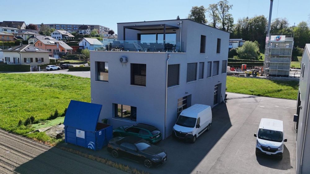 Immeuble de rendement mixte idéalement situé à Payerne -  Bild 1