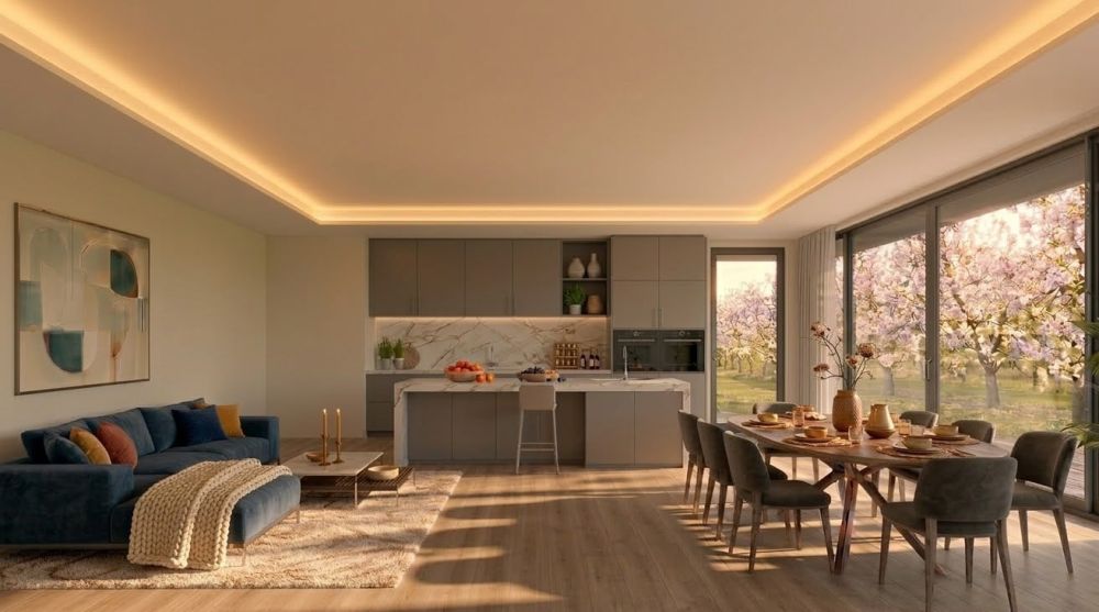 Moderne 3.5-Zimmer-Gartenwohnung mit unverbaubarem Blick ins Grüne -  Bild 5