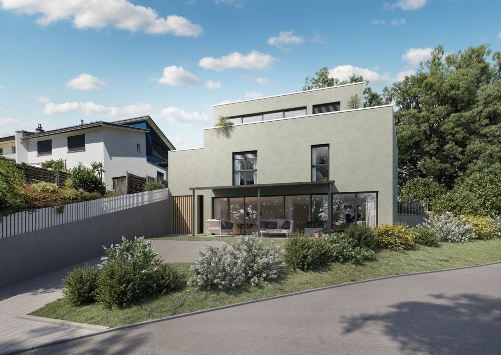 Neubau mitten in Worb! Freistehendes Einfamilienhaus! -  Bild 1