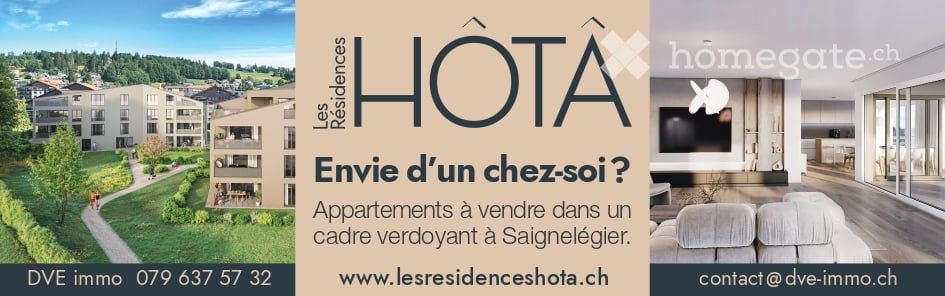 Superbes appartements de 3.5, 4.5 et 5.5 pcs à vendre en PPE dans un cadre verdoyant à Saignelégier - Bild 1