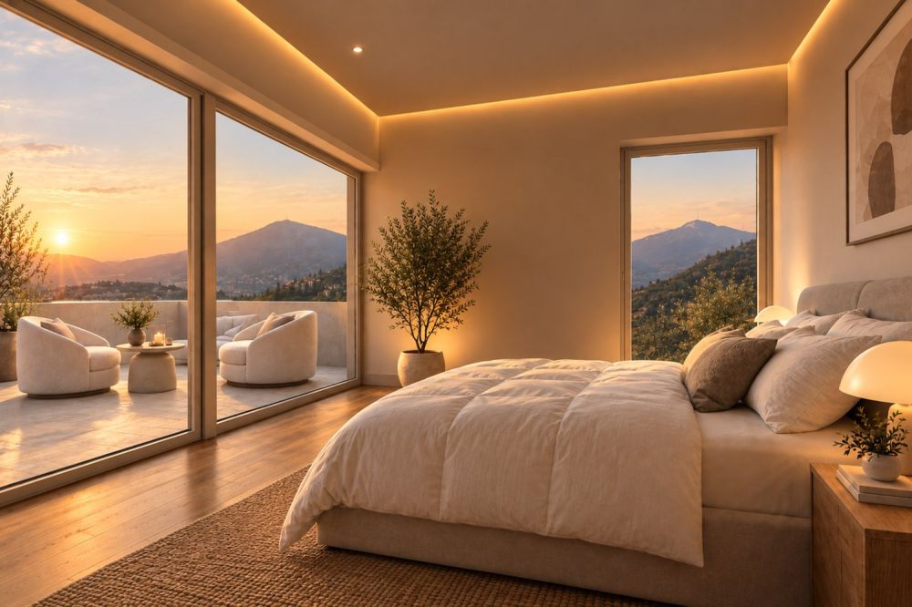 Casa contigua in costruzione con piscina a Villa Luganese -  Bild 3