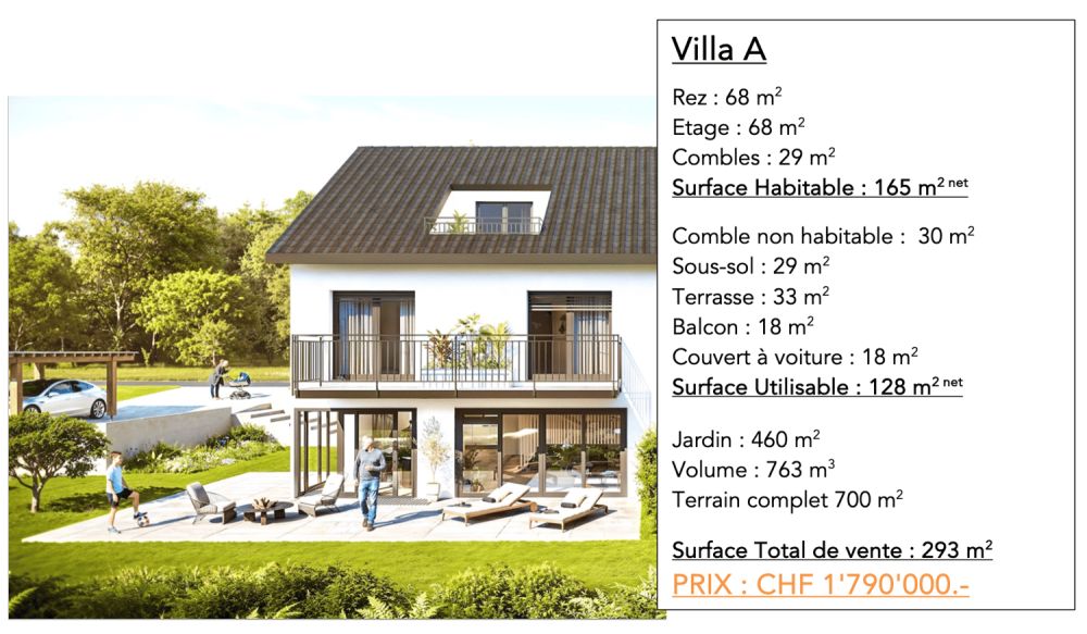 Magnifique villa jumelée de 5.5 pièces à Le Mont-sur-Lausanne (lotA) -  Bild 6