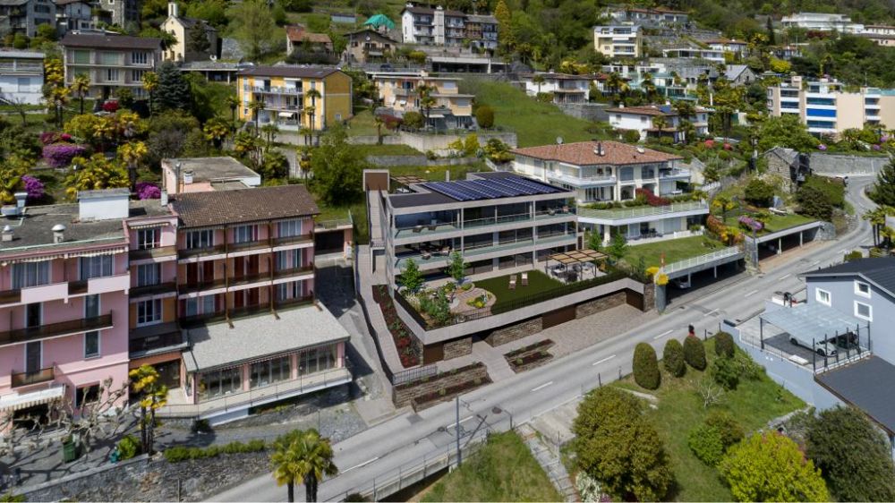 Attico di lusso con vista panoramica a Brione sopra Minusio -  Bild 9