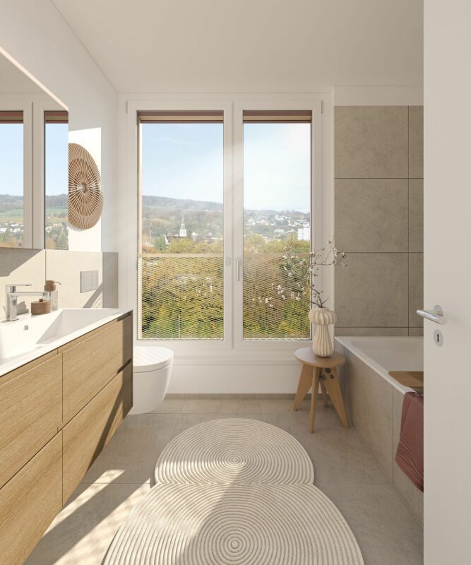 3.5-Zimmer-Neubauwohnung in ruhigem Wohnquartier - Bild 2