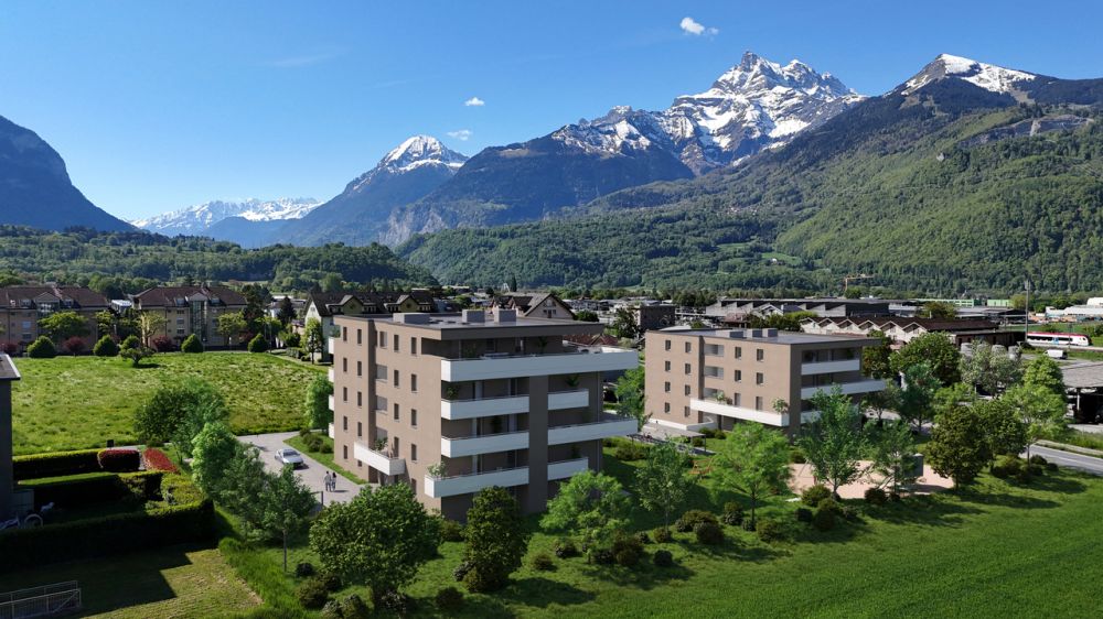 NOUVEAU PROJET - APP DE 4,5 PCES - PROXIMITÉ GARE - VUE PANORAMIQUE -  Bild 2