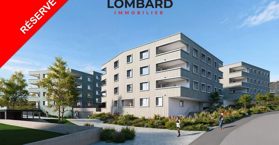 ***RÉSERVÉ*** Appartement de 3.5 pièces en rez-de-jardin - Appartement 3.5 pièces - image - 1