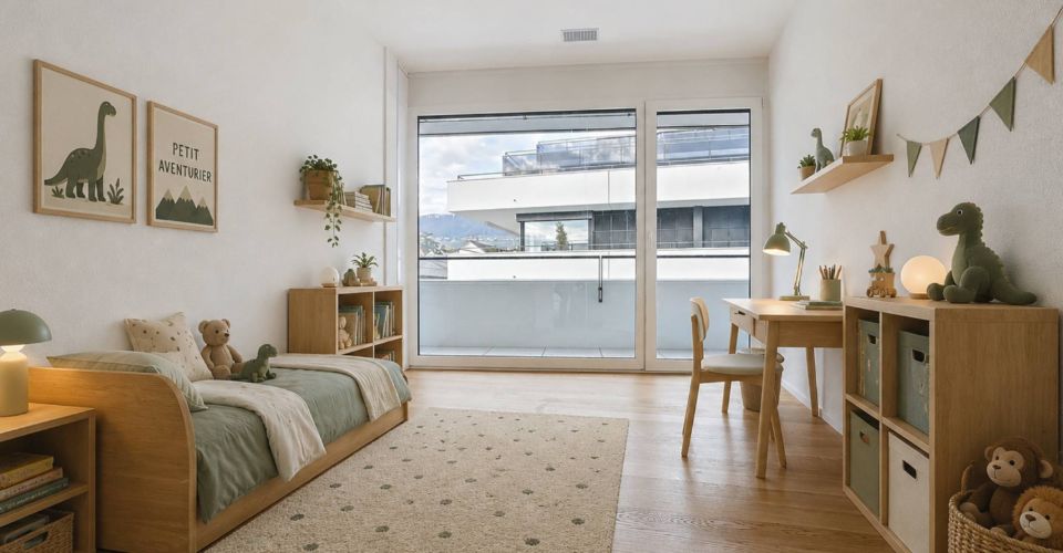 Appartement neuf de 4.5 pièces avec balcon couvert - Appartement 4.5 pièces - image - 6