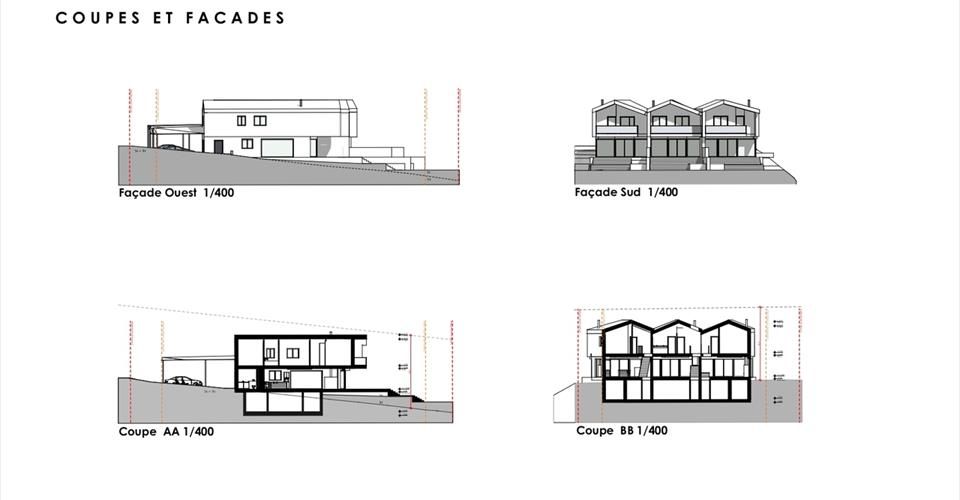 Design, lumière, nature : des villas prêtes à vous accueillir - Maison jumelée 4.5 pièces - image - 8
