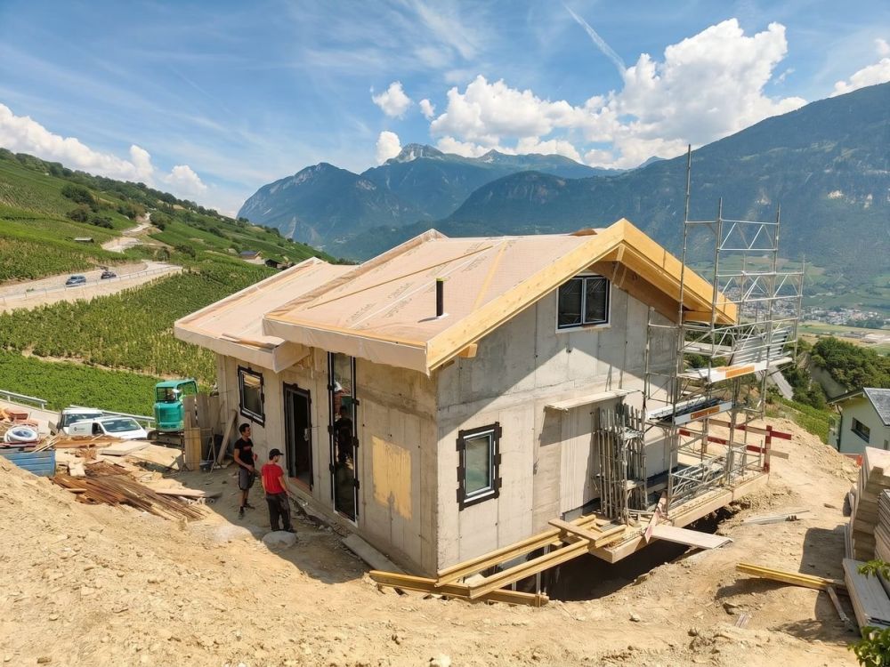 Superbe Villa de 5,5 pièces avec vue imprenable à Lens (VS). -  Bild 1