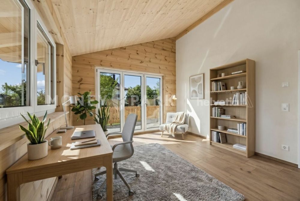 4.5-Zimmer-Wohlfühloase: Hochwertiges Holzhaus mit Charakter -  Bild 3