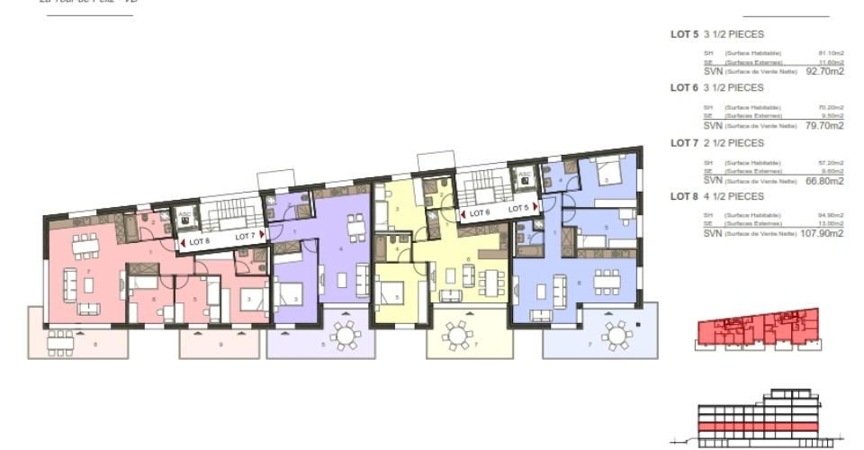 Appartement neuf 2,5 pièces avec terrasse à La Tour-de-Peilz - Appartement 2.5 pièces - image - 8