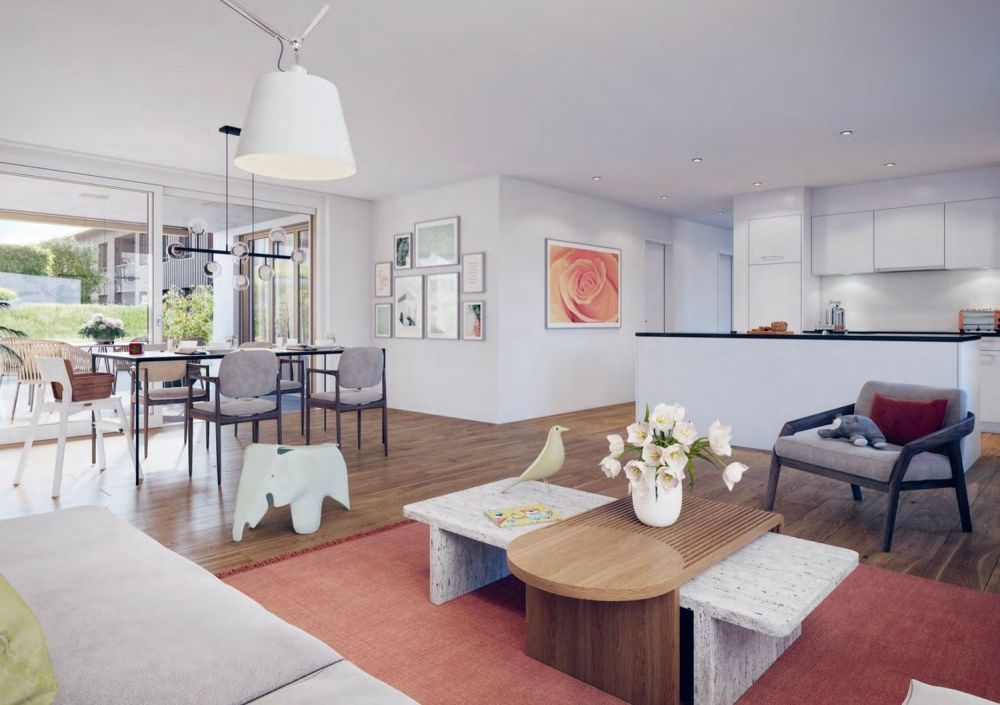 Traumhaftes 4.5-Zimmer-Eigenheim im Neubau  ruhig gelegen und doch zentral in Muri - Image 1