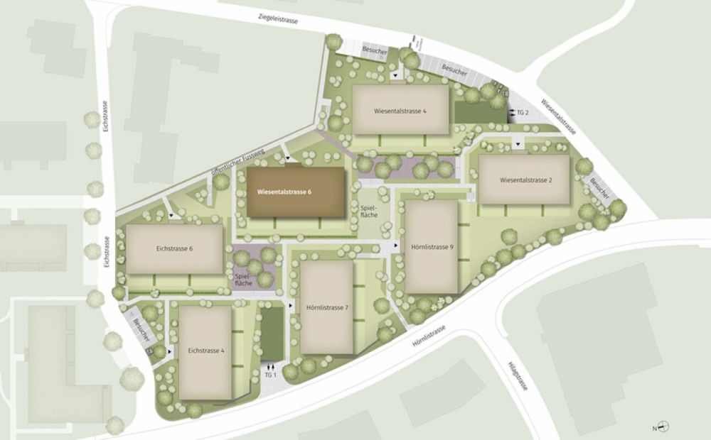 135 m² - 4.5-Zi.-Wohnung | 2. OG - Visualisierung