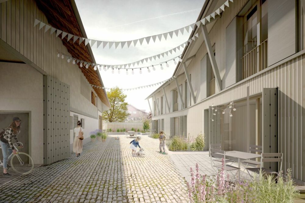 Rohbaubesichtigung möglich! 5.5 Zimmer Triplexwohnung I WEIHERHOF - natürlich mittendrin - Bild 1