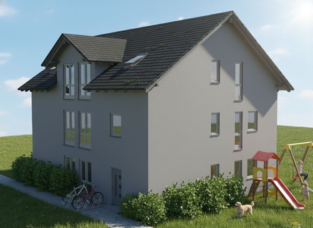 5.5 Zimmer Neubauwohnung in projektiertem und bewilligungsfähigem 3-Fa -  Bild 3