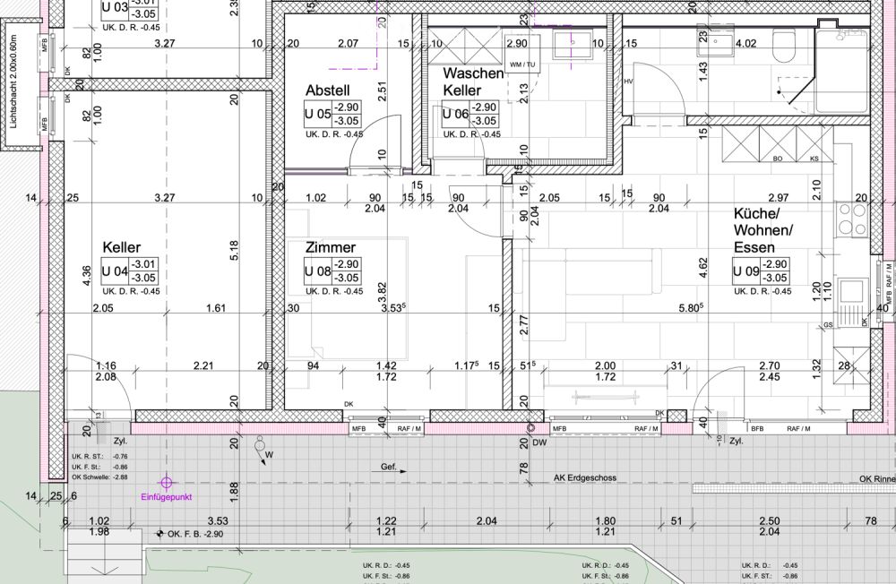 Ruhig gelegene 2,5-Zi Wohnung ab 1.2.2027 inkl. PP -  Bild 5