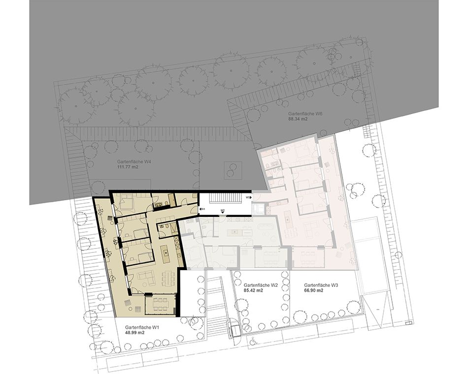 Exklusive Gartenwohnung mit hoher Energieeffizienz und unverbaubarer Aussicht. Neue Preise! - W1 -  Bild 7