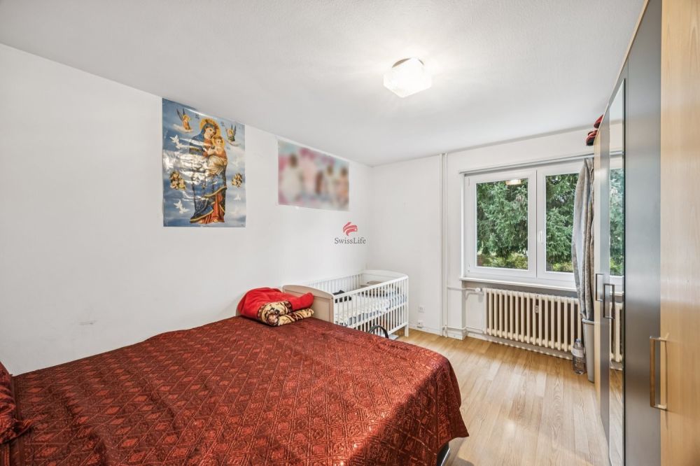 Vollvermietetes Renditeobjekt mit Mietgarantie an zentraler Lage - Schlafzimmer der 3-Zimmer-Wohnung