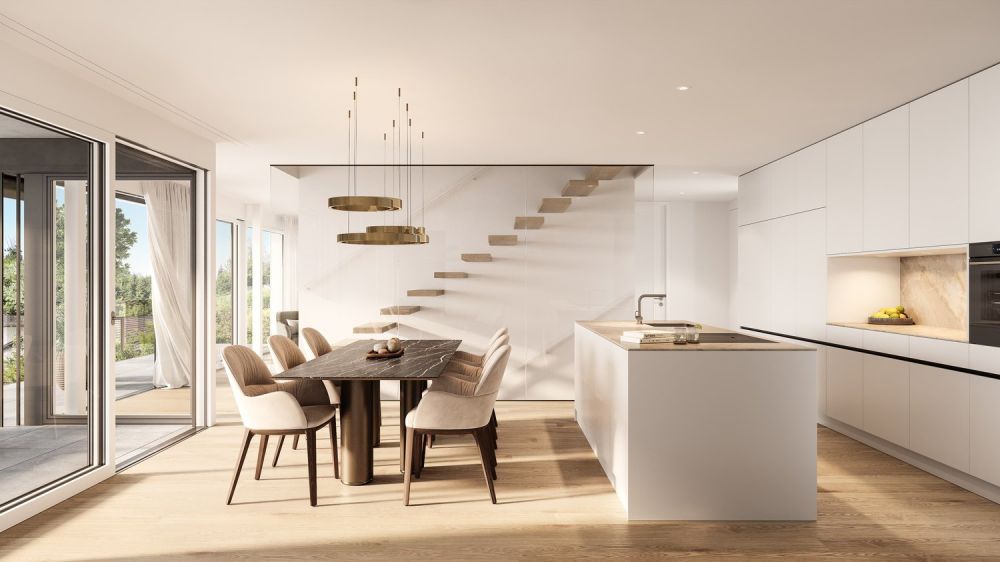 AQUA: Exklusives Einfamilienhaus mit Pool - Walde Immobilien AG