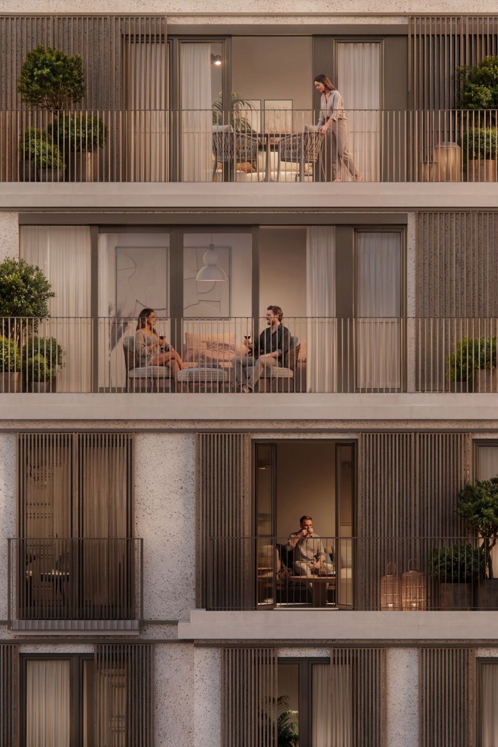 8 exklusive 3.5-Zimmer-Neubauwohnungen  urban wohnen in Basel - Fassade