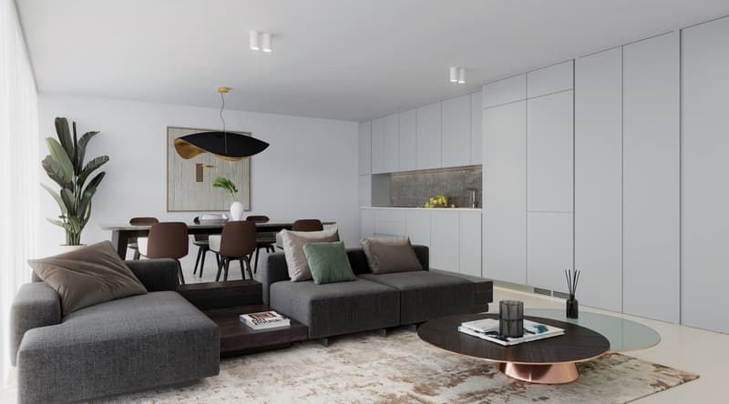 Neue 4.5-Zimmer-Wohnung in Bioggio mit überdachtem Portikus von 21.70 m² – CECE A, nahe Lugano -  Bild 4
