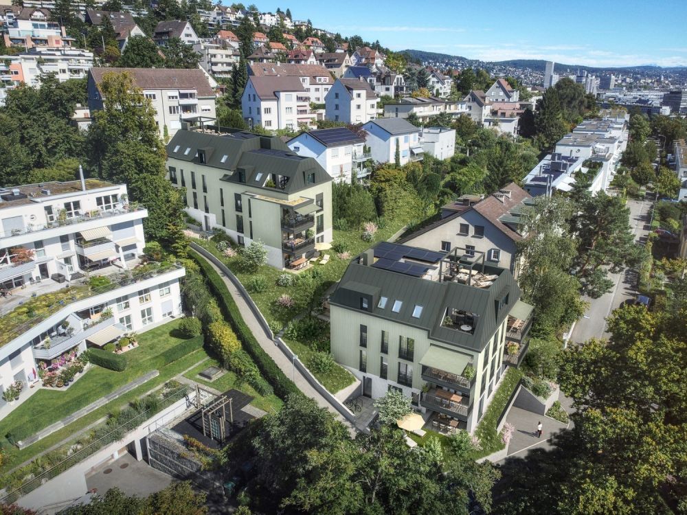 TOBELEGG  Modernes Wohnen über der Limmat: Exklusive Wohnungen - Projekt Tobelegg