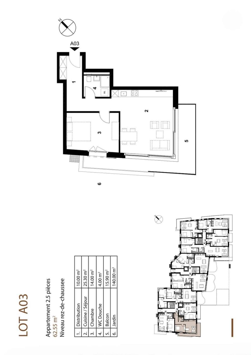 Wohnung mit 2.5 Zimmern -  Bild 9