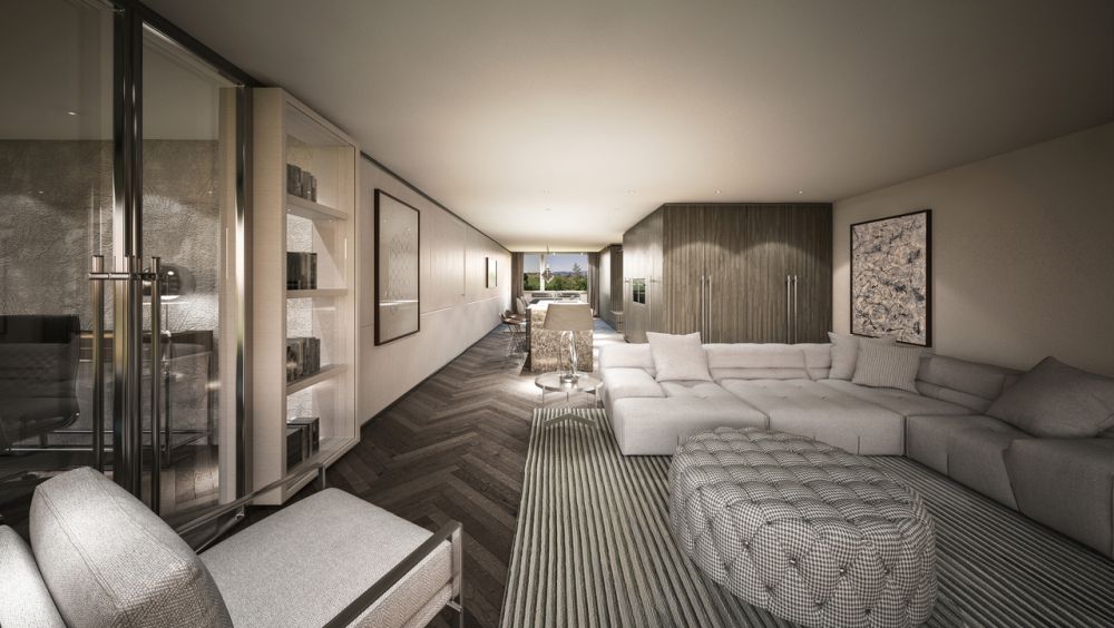 NEUBAU-JUWEL: Exklusive 4,5-Zi.-Terrassenwohnung - Visualisierung