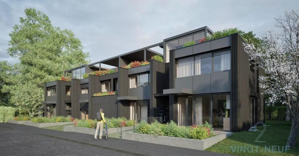 Townhouse contemporaine à Vessy - Maison 6 pièces - image - 9
