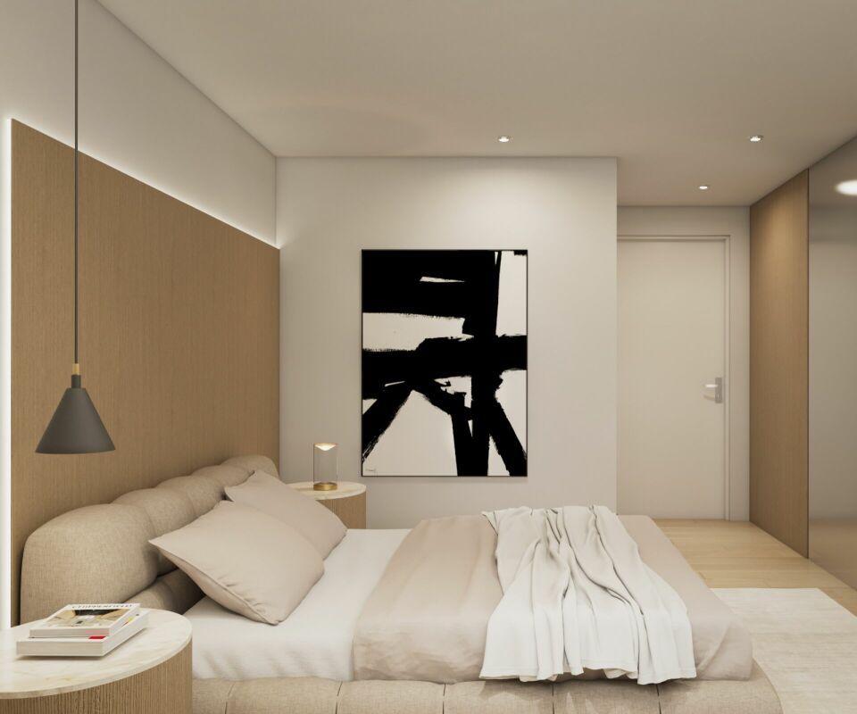 Moderne 5.5-Zimmer-Gartenwohnung mit Master Bedroom, Bad en Suite, Loggia & Balkon - Bild 11