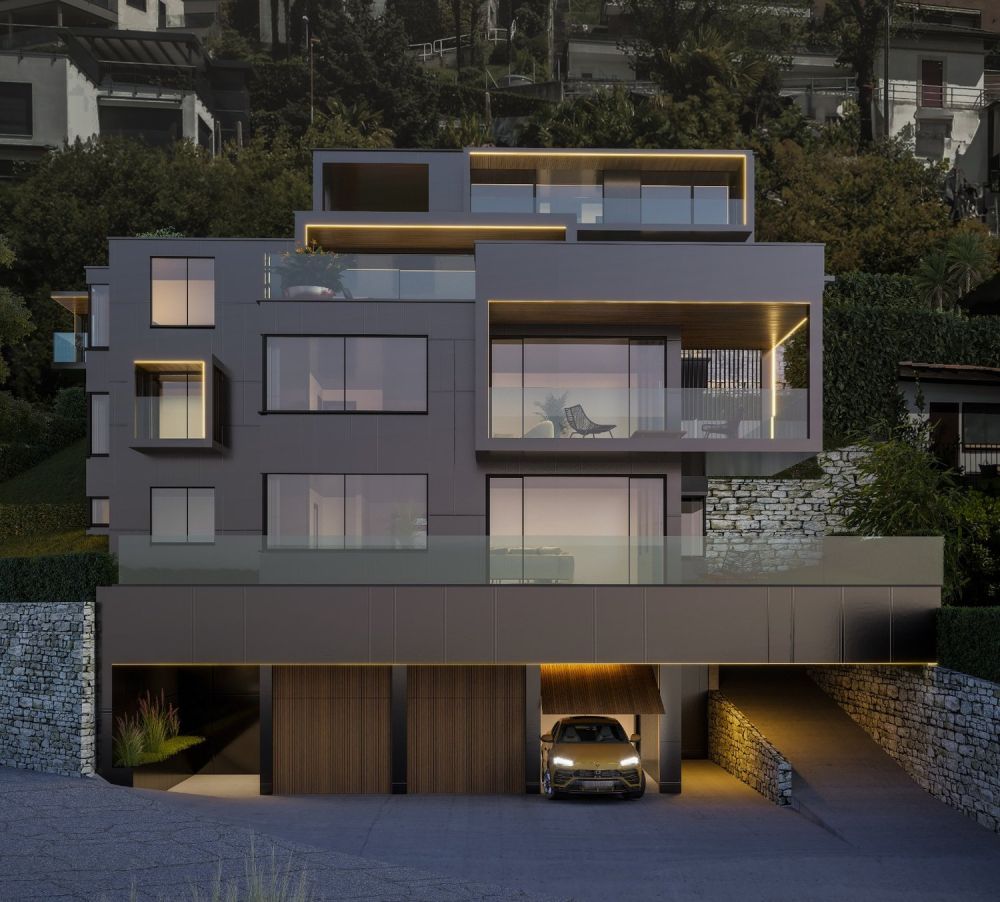 Villa Panoramica ad Aldesago | Progetto innovativo unico nel suo genere - Bild 7