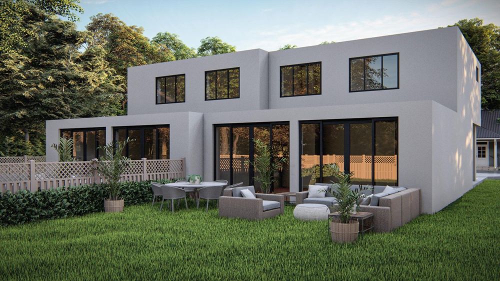 Villa jumelée neuve de 5.5 pièces avec jardin ? Chalais -  Bild 1