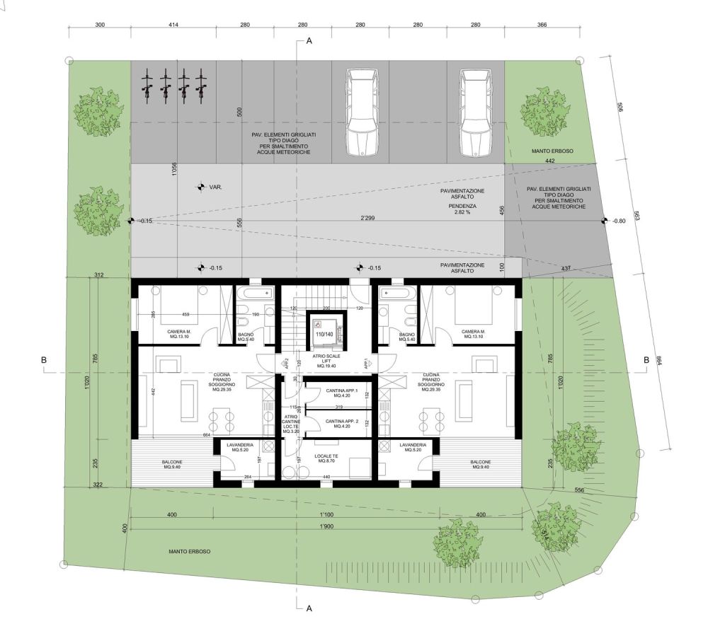 Nuovo elegante appartamento con grande giardino -  Bild 11