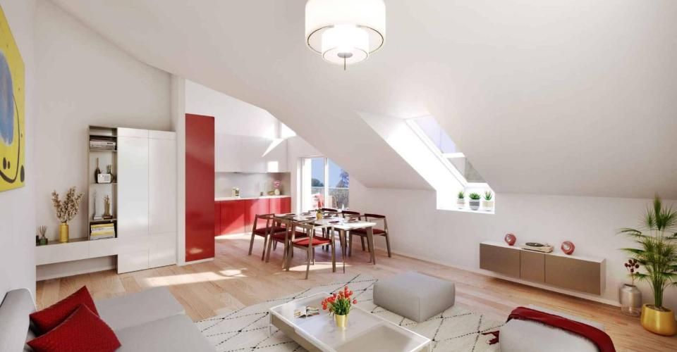 Combles: Spacieux 2.5 pièces avec balcons de 13 et 7m² - Appartement 2.5 pièces - image - 3