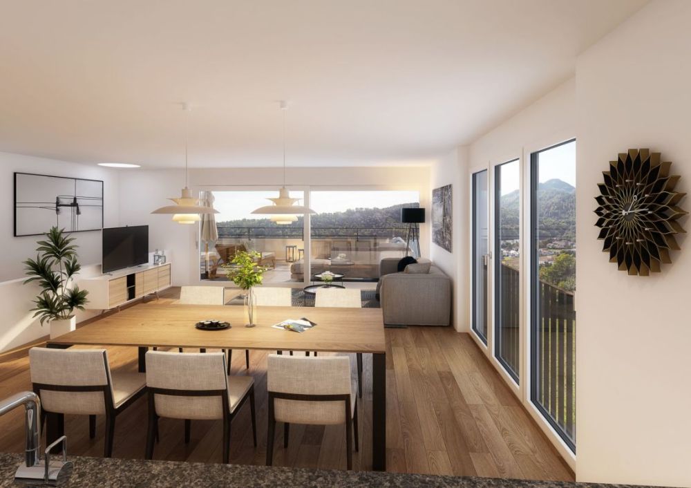 NEUBAU: Moderne DEFH mit Weitsicht, Häuser A-D - Ausbauvariante