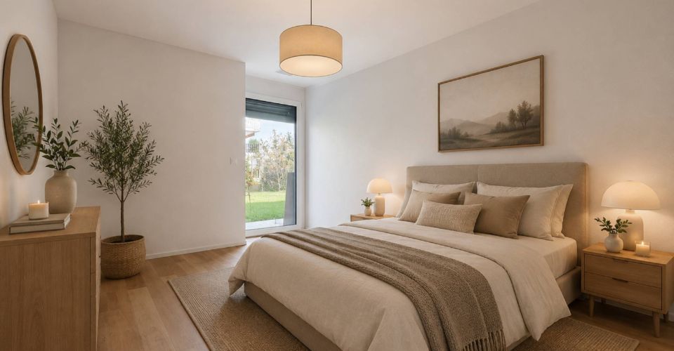 Appartement neuf de 3.5 pièces avec terrasses et jardins - Appartement 3.5 pièces - image - 4