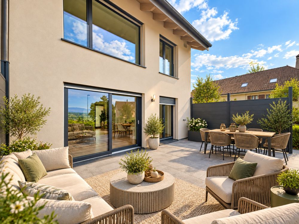 Villa contiguë contemporaine de 5.5 pièces avec jardin -  Bild 11