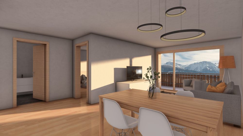 5.5 Zimmer-Duplex-Wohnung in Bellwald - Bild 7