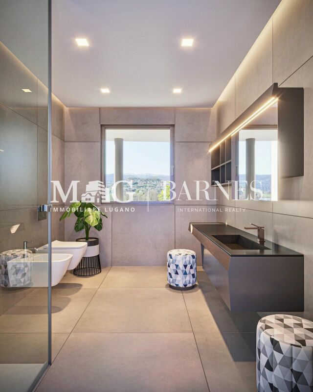 Gentilino, Collina d'Oro - Appartamento 4.5 locali (possibile 5.5) con ampio terrazzo nella Residenza Golden Hill, vicino al TASIS - Bild 10