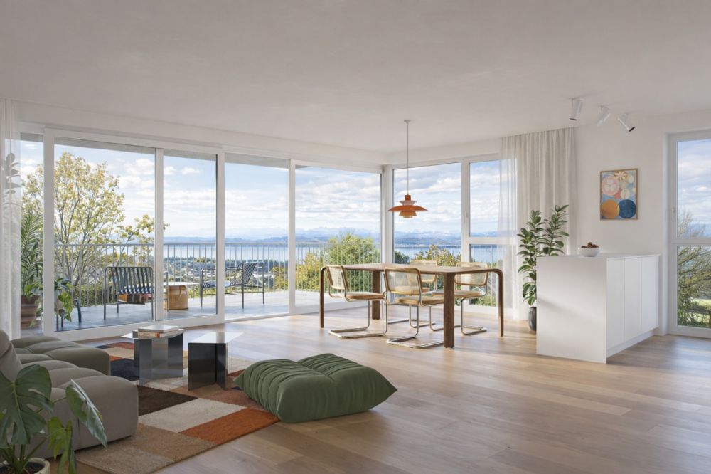 Nouveau projet à St-Blaise - 4.5 pièces avec vue lac -  Bild 1