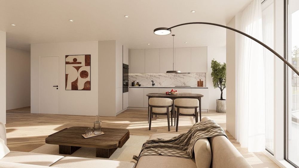 1.5-Zimmer, möbliert, Balkon - direkt am Bahnhof Killwangen -  Bild 1