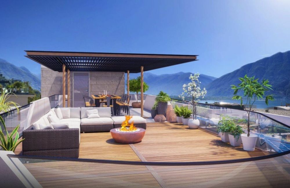 Neue 5.5 Zimmer Attikawohnung mit Dach-Terrasse und Seesicht - Bild 1