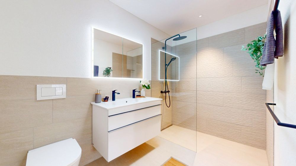 Grosszügige 3.5-Zimmer-Wohnung am Holderbachweg - Badezimmer